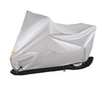 THOMIX Housses de Moto pour Honda S-Wing 2008-2014, Respirant Anti-Poussière Housse Moto Impermeable, Moto Bâche Exterieur Protection Résistant Aux UV Bâche,B Silver