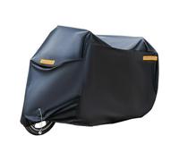 THOMIX Housses de Moto pour Honda XLV 600 650 700 TRANSALP XL600V XL650V XL700V, Bâche Protection Moto Exterieur Interieur Étanche, Résistant aux Poussière Pluie Neige UV, Moto Accessoires,A Black