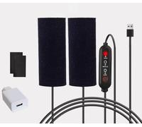 THOMIX Poignées Chauffantes pour Moto pour Honda CB650R CBR 650R CB650F CBR650F, 3 Niveaux de Température Imperméable Poignées Chauffantes de Moto Confort et Durabilité,USB