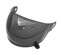 THOMIX Visière Casque Moto pour Bell Bullitt, Écran de Rechange Anti-UV & Antibuée, Accessoire Casque Moto Multicolore Résistant aux Rayures,D Deep Black