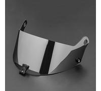 THOMIX Visière Casque Moto pour STILO ST5, Écran de Rechange Anti-UV & Antibuée, Accessoire Casque Moto Multicolore Résistant aux Rayures,E Silver Plating