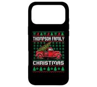 Thompson Family Ugly Christmas Sweater Red Truck Funny Xmas Coque pour iPhone 17 Pro Max