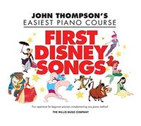 Thompson John Easiest Piano Course First Disney Songs Easy Pf Bk