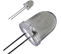 Thomsen LED-10-40.000W LED blanc rond 10 mm 40000 mcd 20 ° 30 mA 3.6 V