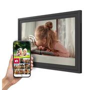 Thomson Cadre Photo 15 Pouces - 39,6 cm, écran FHD IPS 1920 x 1080, écran Tactile, mémoire 32 Go, Rotation Automatique, Connexion Multi-utilisateurs, WLAN, Support ou Montage Mural, iOS, Android