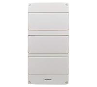 Thomson 150567 Coffret électrique nu à équiper, Blanc et Rouge, 39 modules