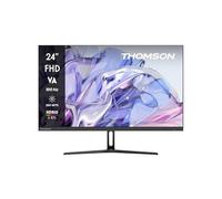 THOMSON 24 Pouces Moniteur Full HD, fréquence de rafraîchissement de 100 Hz, Panneau VA, Contraste 4000:1, HDMI, Low Blue Light, Montage VESA 75x75, Noir, M24FB2Y14