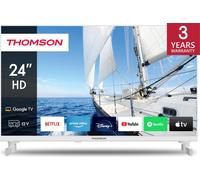 Thomson 24HG2S14CW Smart TV 24" HD Android TV Blanc Wi-Fi 3 HDMI 2 USB