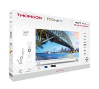 Thomson Téléviseur LED 24HG2S15C 60 cm HD 1366x768 Google TV 2025 12V 3 HDMI Noir
