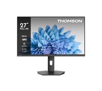 Thomson 27" (69 cm) FHD Moniteur,120Hz,IPS,HDR10,HDMI x1,USB x1,Pivotant,Orientable,Inclinable,Adaptive Sync,Écran antireflet,M27FB5C15