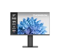 THOMSON 27 Pouces Moniteur Full HD, fréquence de rafraîchissement de 100 Hz, Panneau IPS, Support réglable, HDMI, Adaptive Sync, Montage VESA 75x75, Noir, M27FB5C14