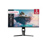 THOMSON 27 Pouces Moniteur Gaming QHD, Panneau IPS 180 Hz, éclairage RGB ambiant, HDMI x2, Adaptive Sync, Gris, M27QG5Y14