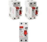 Thomson - 3 Interrupteurs différentiels à vis - 30mA type AC 63A NF