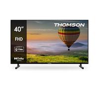 THOMSON 40 Pouces (101 cm) Full HD LED Smart TV, Wi-FI, Commande vocale, HDR10, Dolby Audio, Triple Tuner (Câble-Satellite-TNT), HDMI, USB, 1.5GB RAM, 8GB Flash - 40FT2S15
