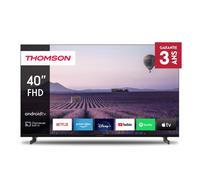 Thomson 40 pouces (101 cm) LED FHD Android TV, Google Assistant, Wi-Fi, Dolby Digital, Bluetooth, Triple-Tuner, HDMI, CI+, Panneau , 40FA2S13