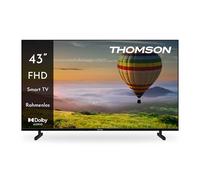 THOMSON 43 Pouces (109 cm) Full HD LED Smart TV, Wi-FI, Commande vocale, HDR10, Dolby Audio, Triple Tuner (Câble-Satellite-TNT), HDMI, USB, 1.5GB RAM, 8GB Flash - 43FT2S15