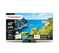 THOMSON - 43 Pouces (109cm) 4K Ultra HD - Google TV - WLAN, HDR, Triple Tuner, USB, HDMI, DVB-C-S2-T2, AV in, CI+, A+ Panel - 43UG5C14-2025