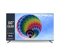 THOMSON 50 Pouces (126cm) QLED Google Smart TV, Wi-FI, Dolby Audio, HDR10, Bluetooth 5.1, Triple-Tuner (Câble/Satellite/Antenne), HDMI, CI+, A+ Panneau - 50QG4S14