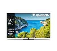 Thomson 50 Pouces (127 cm) 4K Ultra HD Smart Google TV, Wi-FI, Dolby Audio, HDR10, Bluetooth 5.1, Triple-Tuner (Câble/Satellite/Antenne), HDMI, CI+, A+ Panneau - 50UG5C14