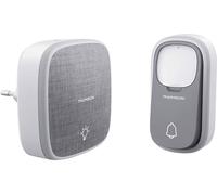 Thomson 513133 Sonnette sans fil Set complet sans pile, avec porte-nom