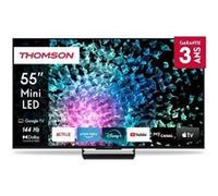 Thomson 55MG7C15 - TV QLED MiniLED 55 (139 cm) - 4K UHD 3840x2160 - 144 Hz - Google TV - 2xHDMI 2.1 + 2xHDMI 2.0 - WiFi