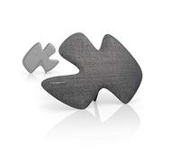 Thomson Antenne Intérieure "ANT1639" (Design UHD "Sculpture", pour réception numérique DVB-T/DVB-T2 et HDTV, actif, 2 m, Performance 55) Noir/Gris