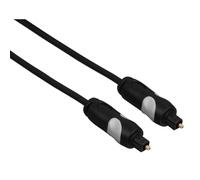 Thomson Câble audio à fibres optiques (ODT (Toslink), mâle, entrée/sortie numérique optique, longueur de câble de 3 m) Noir/Gris