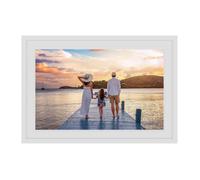 THOMSON Cadre Photo Numérique 10"" HD,Écran tactile,Partage de photos,Rotation automatique,WiFi,Jusqu'à 256Gb,Blanc,IPS-F10W