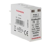 Thomson Cartouche de rechange pour parafoudre modulaire 40kA