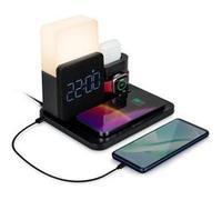 Thomson CL800I Réveil lumineux et station de recharge sans fil Noir