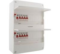 Thomson - Coffret électrique 2 rangées 26 modules - idéal T1/T2 Blanc G