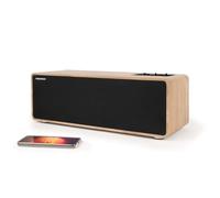 THOMSON Cosy Enceinte 150W Stéréo, Bluetooth 5.3, Lecture USB, Télécommande, recommandé pour Barre de Son TV Home Cinema, Smartphone, Platine Vinyle, PC et Console Jeu Video. en Bois - WS852