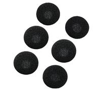 Thomson Coussinets de rechange "EARA110" (rechange en mousse, 6 pièces, ø 19 mm) Noir