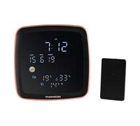 Thomson CT500BT réveille-matin Réveil numérique Noir, Orange