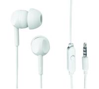 THOMSON EAR 3005 Ecouteurs stéréo intra-auriculaires avec microphone Blanc