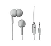 Thomson EAR3005GY - Écouteurs avec micro - intra-auriculaire - filaire - jack 3,5mm - gris