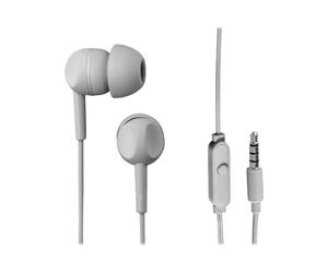 Thomson EAR3005GY - Écouteurs avec micro - intra-auriculaire - filaire - jack 3,5mm - gris