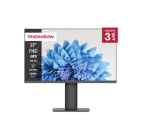 THOMSON 27 Pouces Moniteur Full HD, fréquence de rafraîchissement de 100 Hz, Panneau IPS, Support réglable, HDMI, Adaptive Sync, Montage VESA 75x75, Noir, M27FB5C14
