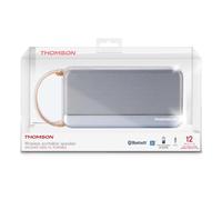THOMSON Enceinte sans Fil Portable Gris métallisée Bluetooth