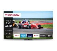 Thomson Google TV 75'''' QLED Pro avec pied central rotatif, 144Hz 189cm 2024