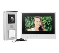 Thomson Interphone vidéo 2 fils Set complet 1 foyer gris, noir