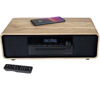 Thomson Microchaîne MIC300IBT – CD, USB, Bluetooth, entrée AUX, chargeur sans fil et USB