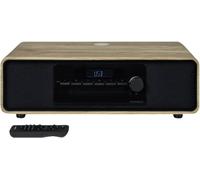 Thomson MIC300IDABBT ensemble audio pour la maison Système micro audio domestique 60 W Noir, Bois