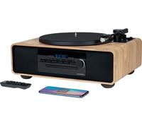 Thomson Micro chaine bluetooth avec platine intégrée bois noire MIC300TT
