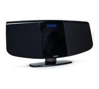 THOMSON Micro-chaîne MIC400BT Bluetooth 5.3 Radio FM 30W Réveil Vintage Noir CD USB AUX Télécommande