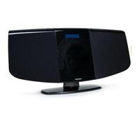 THOMSON Micro-chaîne MIC400BT Bluetooth 5.3 Radio FM 30W Réveil Vintage Noir CD USB AUX Télécommande