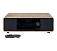 THOMSON Microchaîne Bluetooth 60W CD USB FM, Charge Induction Noir MIC300IBT, Entrée AUX-IN jack 3,5 mm (câble inclus)