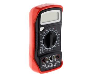 Thomson Multimètre digital antichoc 5 Fonctions CAT III 600V
