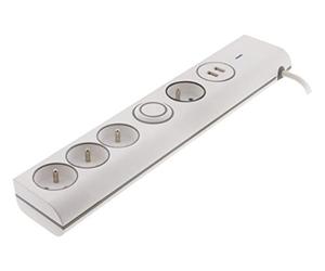 Thomson Multiprise parafoudre 4 prises 16A + 2 USB