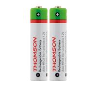 Thomson Pack 2x piles rechargeables HR03 AAA 900 mAh